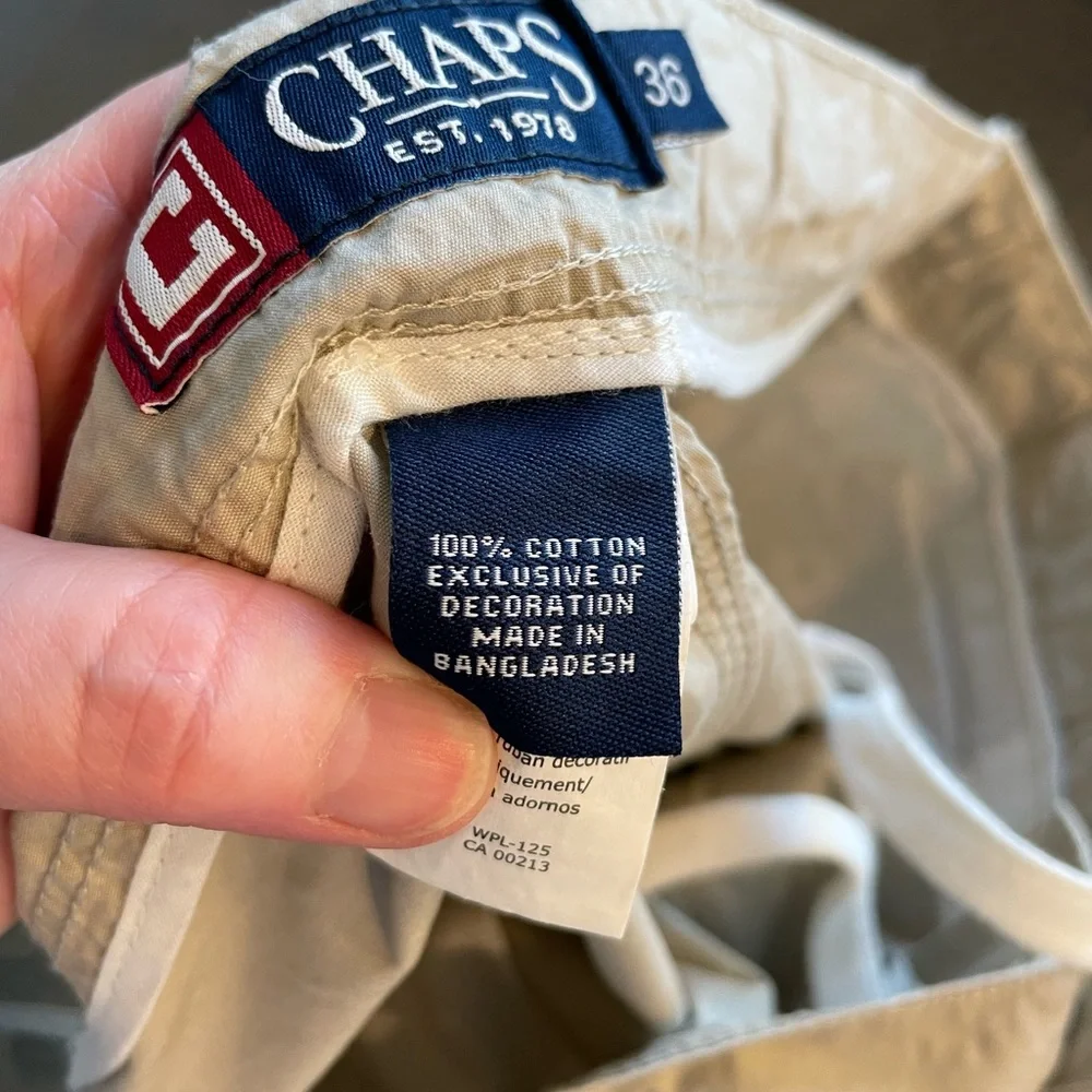 Mens Chaps Shorts - Picture 5 of 6